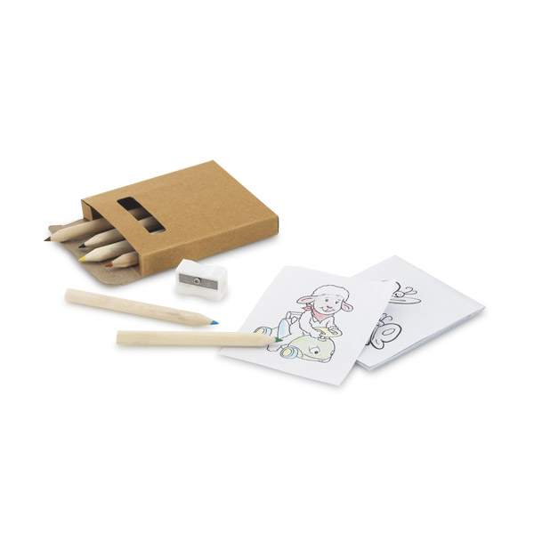 REF. 91758-Kit para pintar em caixa de cartão